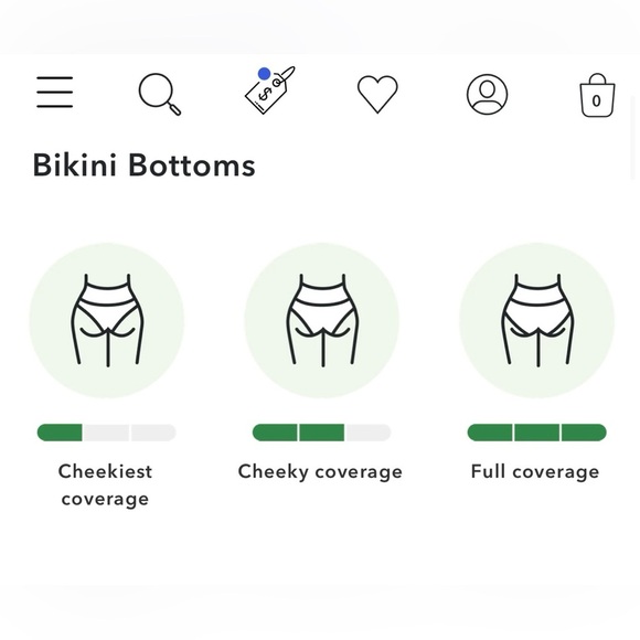 [Aerie] NWT Red Bikini Bottom - Picture 5 of 6